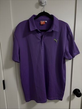 Puma Men’s Purple Polo Shirt